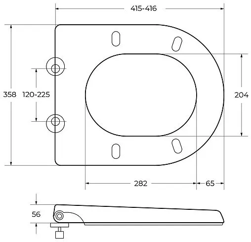 Крышка-сиденье для унитаза с микролифтом Cezares Giubileo белый CZR-6045-SC