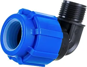 Уголок компрессионный переходной 32мм x 1"н ТПК-Аква 50013201 Уголок компрессионный переходной 32мм x 1"н ТПК-Аква 50013201, 1