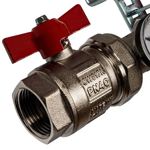 Группа коллекторная с расходомерами 7 отводов 1&quot;в/в x ¾&quot;ек Stout SMS 0907 000007