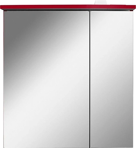 Шкаф-зеркало Am.Pm Spirit 2.0 60 R красный глянец M70AMCR0601RG