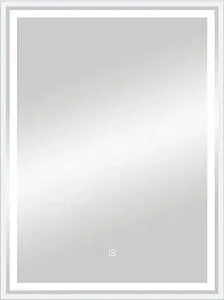 Зеркало с подсветкой Continent Fancy Led 60x80 с бесконтактным сенсором, с подогревом белый ЗЛП1833, 1