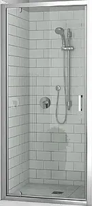 Дверь в нишу 800мм прозрачное стекло Roltechnik Lega Line LLDO⅛00 551-8000000-00-02, 1