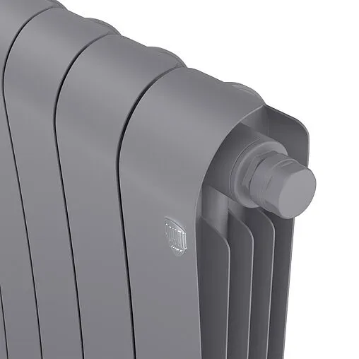 Радиатор биметаллический 10 секций нижнее правое подключение Royal Thermo Infinity 500 VR80 Silver Satin RTINSSVR8050010 Радиатор биметаллический 10 секций нижнее правое подключение Royal Thermo Infinity 500 VR80 Silver Satin RTINSSVR8050010