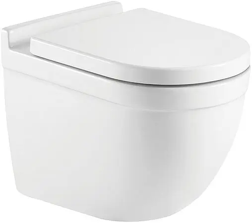 Комплект 5 в 1 Idrospania Tabarca 40230+30360+AZ-0017 E-R с кнопкой белый глянцевый