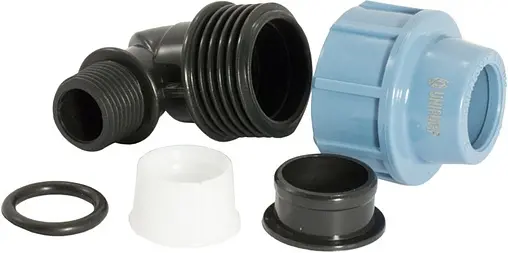 Уголок компрессионный переходной 25мм x ½"н Unipump 93689