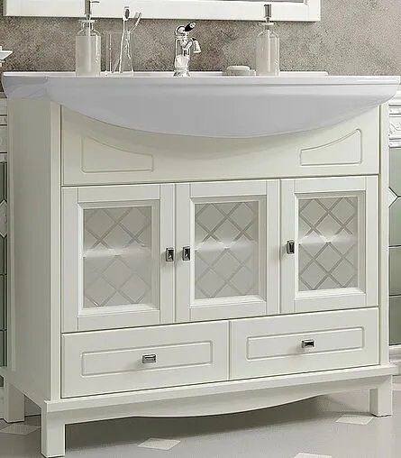 Тумба-умывальник напольный Opadiris Омега 85 слоновая кость 00-00002824+4620008197357