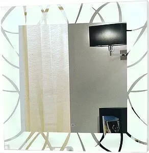 Зеркало с подсветкой Continent Allegro Led 77x77 ЗЛП89, 1