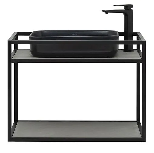 Консоль подвесная Allen Brau Liberty 75 чёрный браш 1.33001.BB