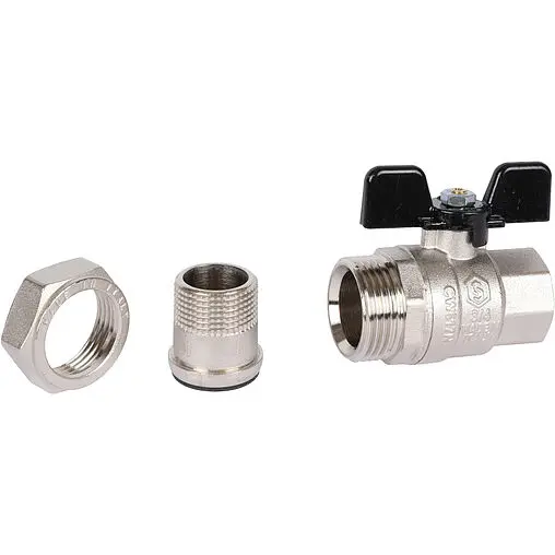 Кран шаровый с американкой ¾"в x ¾"н Stout SVB-0007-000020