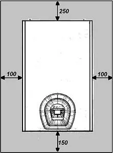 Настенный конденсационный газовый котел одноконтурный турбированный 35кВт Federica Bugatti 35 COND B VARME C35F3 Настенный конденсационный газовый котел одноконтурный турбированный 35кВт Federica Bugatti 35 COND B VARME C35F3, 5