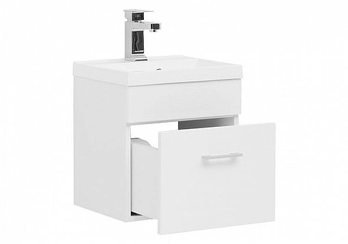 Тумба под умывальник подвесная Aquanet Нота 40 белый 00159137
