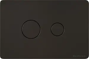 Клавиша смыва для унитаза ArtCeram File 703.000.17 черный матовый, 1