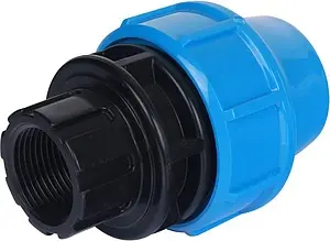 Муфта компрессионная переходная 40мм x 1"в Джилекс 9247 Муфта компрессионная переходная 40мм x 1"в Джилекс 9247, 1