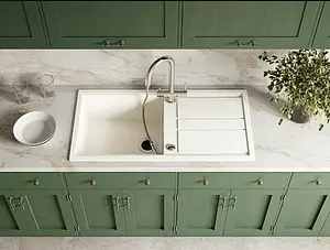 Мойка кухонная Omoikiri Kitagawa 100-GR leningrad grey 4993788 Мойка кухонная Omoikiri Kitagawa 100-GR leningrad grey 4993788, 5