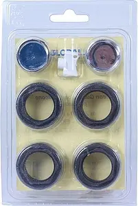 Комплект радиаторный универсальный ¾" Global черный Комплект радиаторный универсальный ¾" Global черный, 1