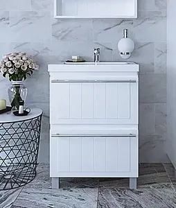 Тумба-умывальник напольная Milardo Magellan 60 белый MAG60W0M95+0016000U28 Тумба-умывальник напольная Milardo Magellan 60 белый MAG60W0M95+0016000U28, 4