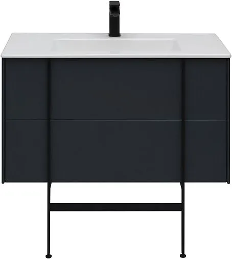 Тумба под умывальник подвесной Allen Brau Reality 90 антрацит 1.32006.AM