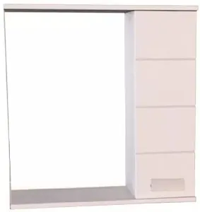 Шкаф-зеркало Comforty Модена 60 белый 00003120315CF Шкаф-зеркало Comforty Модена 60 белый 00003120315CF, 1