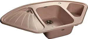 Мойка кухонная GranFest Corner C-1040E светло-розовый Мойка кухонная GranFest Corner C-1040E светло-розовый, 1