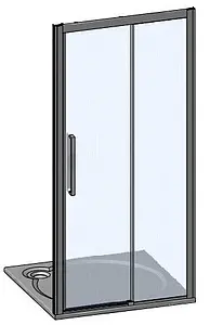 Дверь в нишу 1200мм прозрачное стекло Roltechnik Exclusive Line ECD2/1200 P 565-120000P-00-02 Дверь в нишу 1200мм прозрачное стекло Roltechnik Exclusive Line ECD2/1200 P 565-120000P-00-02, 3