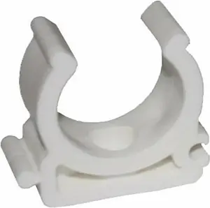 Клипса D=26мм белый Клипса D=26мм белый, 1