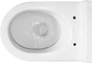 Унитаз подвесной Sanita Luxe Attica Color Sea белый/бирюзовый ATCSLWH0112 Унитаз подвесной Sanita Luxe Attica Color Sea белый/бирюзовый ATCSLWH0112, 3