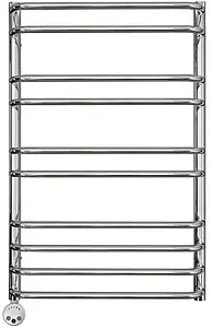 Полотенцесушитель электрический лесенка Lemark Luna П10 800х500 полированная сталь LM41810E, 1