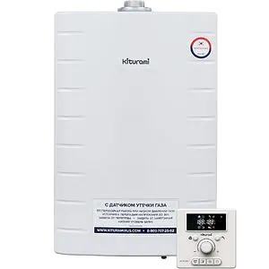 Настенный газовый котел двухконтурный турбированный 13кВт Kiturami World Alpha 13 A21E220274 Настенный газовый котел двухконтурный турбированный 13кВт Kiturami World Alpha 13 A21E220274, 1