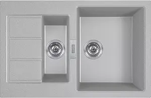 Мойка кухонная Franke Sirius 2.0 S2D 651-78 серый 143.0628.386 Мойка кухонная Franke Sirius 2.0 S2D 651-78 серый 143.0628.386, 1