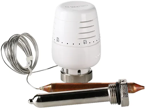 Головка термостатическая с выносным погружным датчиком М30x1.5 Valtec белый VT.5011.0.0 Головка термостатическая с выносным погружным датчиком М30x1.5 Valtec белый VT.5011.0.0