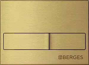 Клавиша смыва для унитаза BERGES Novum L8 040018 бронза Клавиша смыва для унитаза BERGES Novum L8 040018 бронза, 1