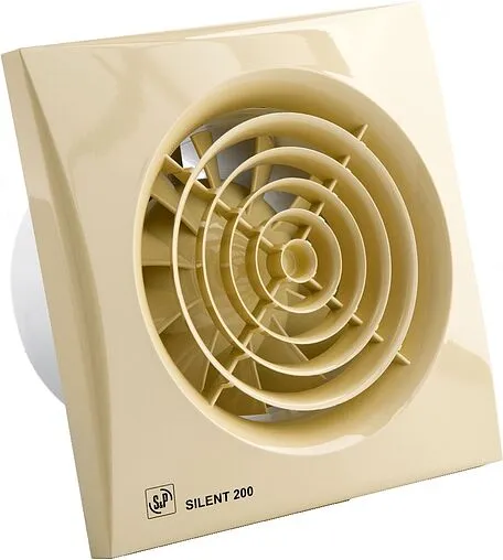 Вентилятор вытяжной Soler &amp; Palau SILENT-200 CZ IVORY