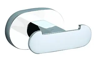 Крючок двойной Rav Slezak Yukon хром/белый YUA0102CB Крючок двойной Rav Slezak Yukon хром/белый YUA0102CB, 1