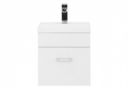 Тумба под умывальник подвесная Aquanet Нота 40 белый 00159137