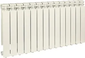 Радиатор алюминиевый 14 секции Stout Bravo 500 SRA-0110-050014 Радиатор алюминиевый 14 секции Stout Bravo 500 SRA-0110-050014, 1