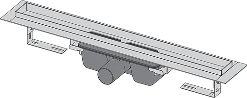 Лоток душевой 750мм h=95мм 1.15л/сек AlcaPlast APZ6-750 Professional