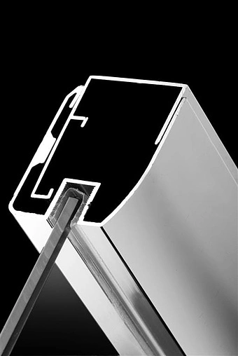 Шторка на ванну 1200мм прозрачное стекло Radaway Torrenta PND PND 120 L 201203-101NL