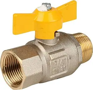 Кран шаровый для газа 1"в x 1"н Itap London 069B100 Кран шаровый для газа 1"в x 1"н Itap London 069B100, 4