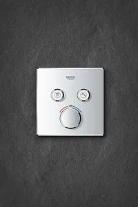 Термостат для 2 потребителей Grohe Grohtherm SmartControl хром 29124000 Термостат для 2 потребителей Grohe Grohtherm SmartControl хром 29124000, 3