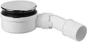 Сифон для душевого поддона Mc Alpine хром MRS10C, 1