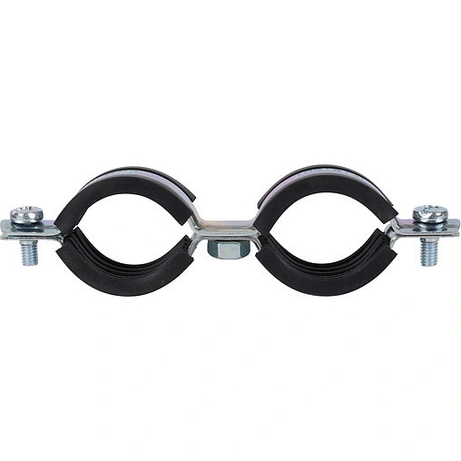 Хомут сантехнический обрезиненный сдвоенный 1&quot; (32-37мм) Stout SAC-0020-200001