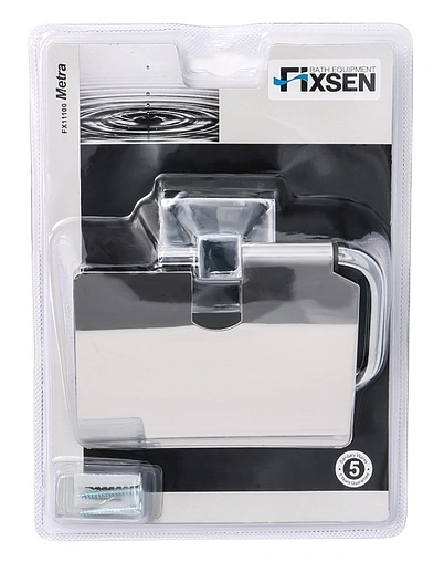 Держатель туалетной бумаги Fixsen Metra хром FX-11110