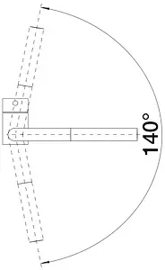 Смеситель для кухни с выдвижным изливом Blanco Linus-S satin gold 526684 Смеситель для кухни с выдвижным изливом Blanco Linus-S satin gold 526684, 4