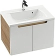 Тумба-умывальник подвесная Ravak SDD Classic 70 белый/капучино X000001092+XJD01170000