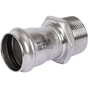 Муфта пресс переходная 35мм x 1¼"н Sanha NiroSan 9243G 69243G35114, 1