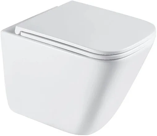 Унитаз подвесной безободковый Terminus Ватикан Monolit Tornado белый 03WM49x34W