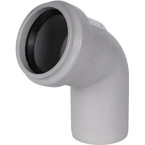 Отвод внутренний бесшумный D=58мм Угол 67° Stout SKB-0011-005867