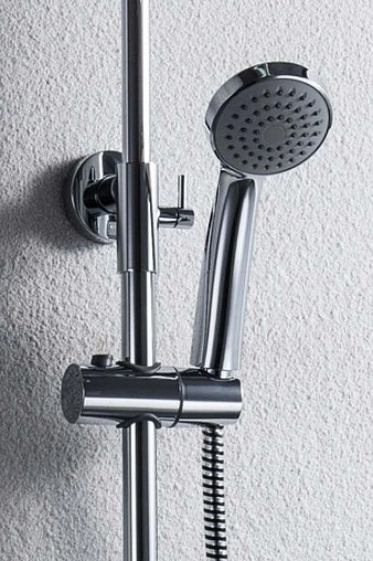 Душевая система со смесителем для душа Bravat Opal R хром F9125183CP-A2-RUS