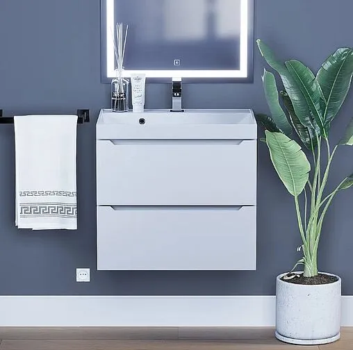 Тумба под умывальник подвесная Uperwood UPD Tanos 60 белый 291020242 Тумба под умывальник подвесная Uperwood UPD Tanos 60 белый 291020242