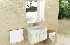 Шкаф-зеркало Comforty Тулуза 75 белый 00004136264CF Шкаф-зеркало Comforty Тулуза 75 белый 00004136264CF, 3